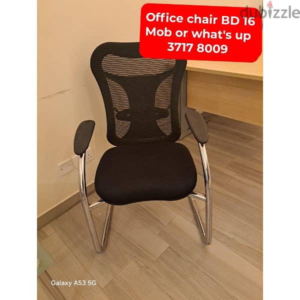 Office table  chair and other household items for sale with delivery 1