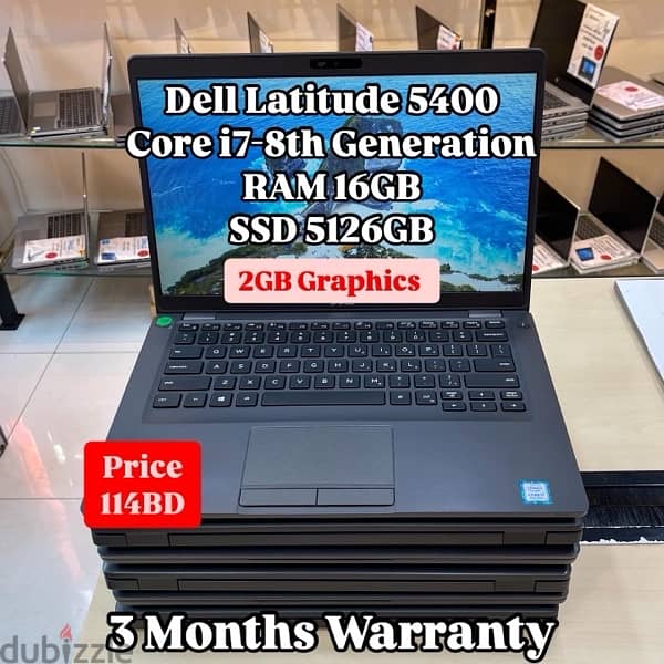 Dell Latitude 5400 Core i7-8th Generation 0