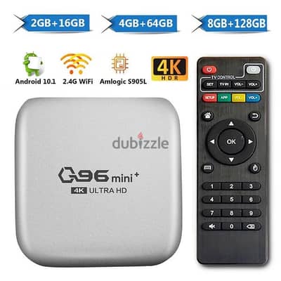 4k Android TV BOX RECIEVER/ALL TV CHANNELS WITHOUT DISH/SMART TV BOX