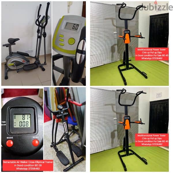 Exercise machine and other items for sale with Delivery 0