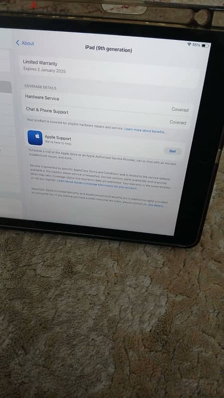 iPad 9th gen | Wi-Fi + Cellular | 256GB 3