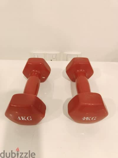 Dumbbell pair 4 kg