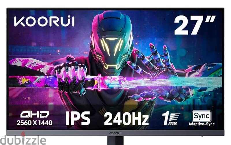 Gaming Monitor 1440p 240hz 1