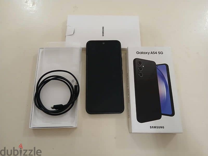 Samsung A54 5G 8GB RAM 128GB STORAGE With Box cable brand new condi 2