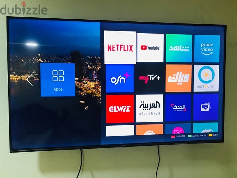 55”inch 4K UHD Smart TV Hisense 2