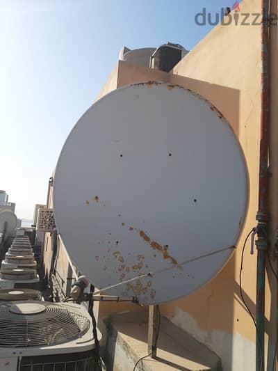 Dish for satellite receiver