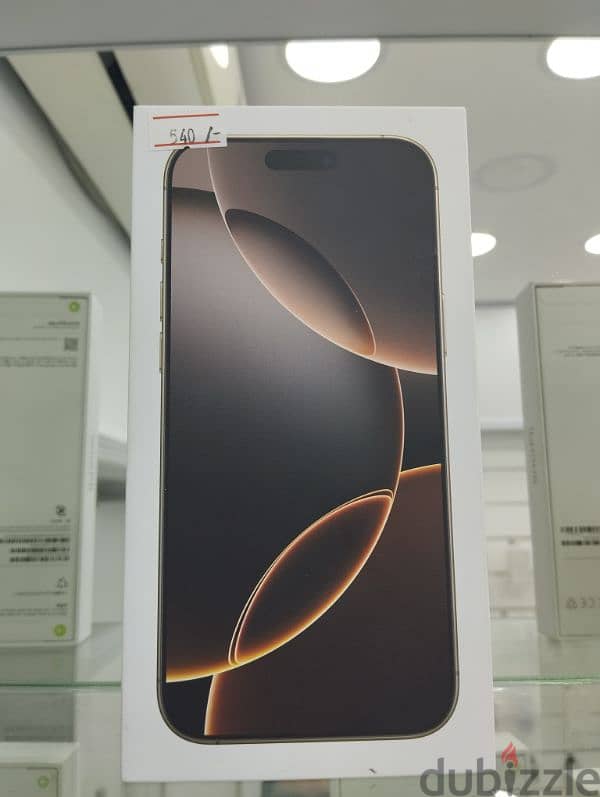 iPhone 16 Pro Max 256 GB New 0