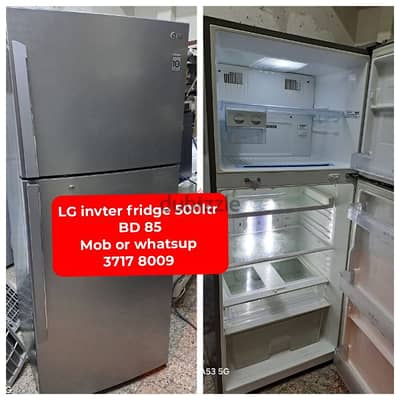 LG invter 500ltr fridge and other household items for sale