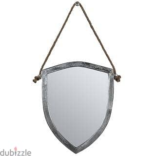 Shield Mirror -Marina Home Int, Industrial Elegance+ free GIFT 8