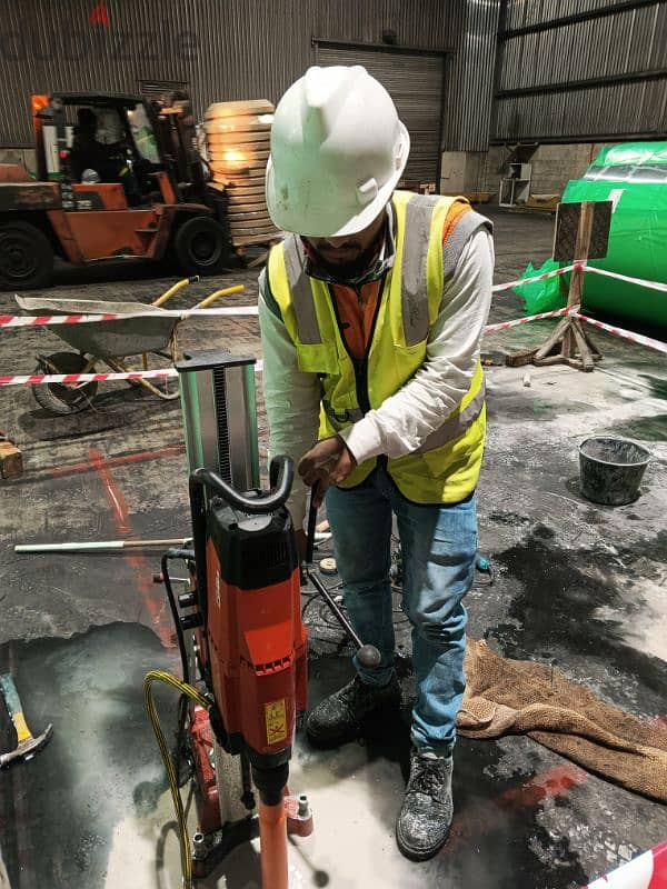 Concrete Coring/Diamond coring, Concrete Cutting, Demolition. 0