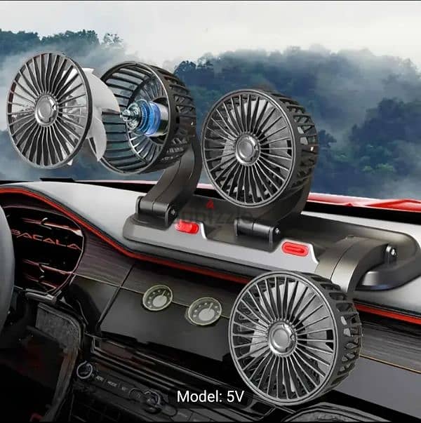 Universal Car Fan excellent Cooling 2 speed adjustable 0