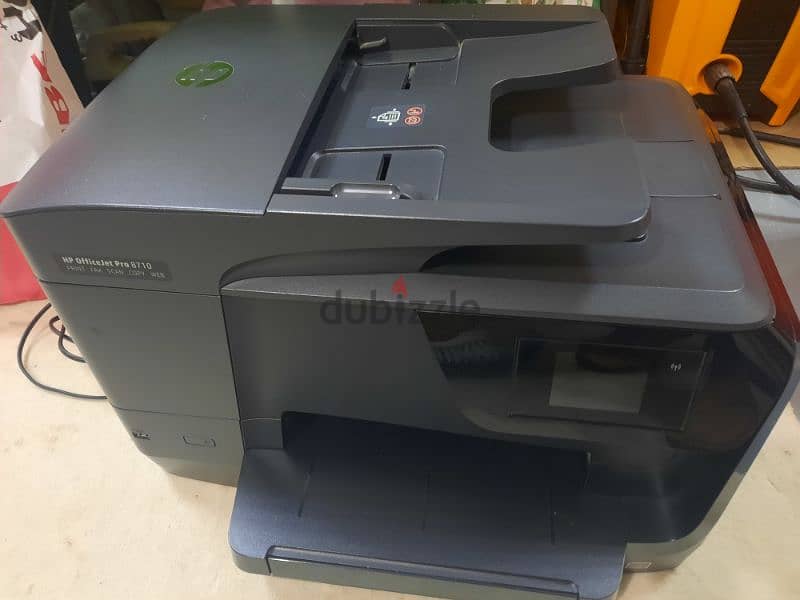 HP office jet All in one printer with ink cartridge, Ready to use. 0