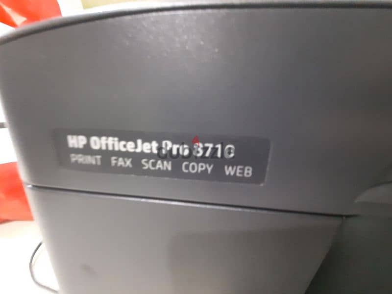 HP office jet All in one printer with ink cartridge, Ready to use. 1