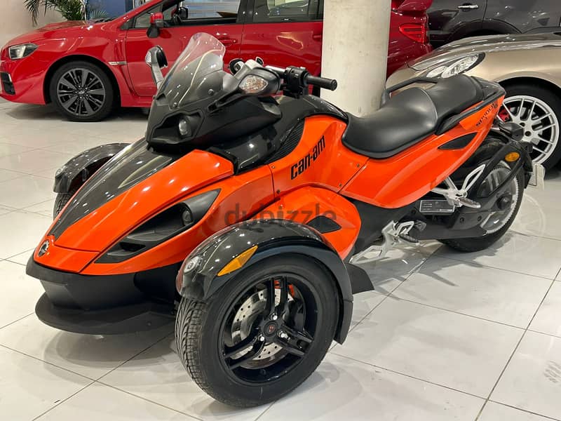 CAN AM SPYDER 2012 MODEL MOTOR CYCLE FOR SALE 2