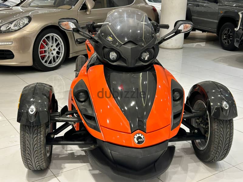 CAN AM SPYDER 2012 MODEL MOTOR CYCLE FOR SALE 4