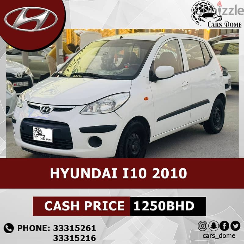 Hyundai i10 2010 Hatchback 14