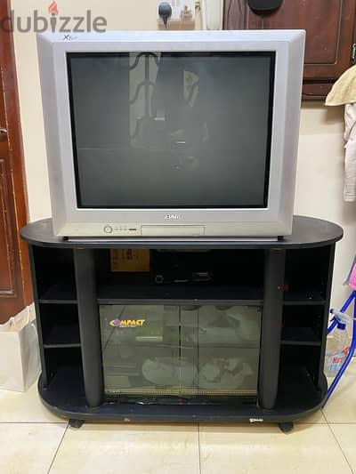 Tv table and tv for sale