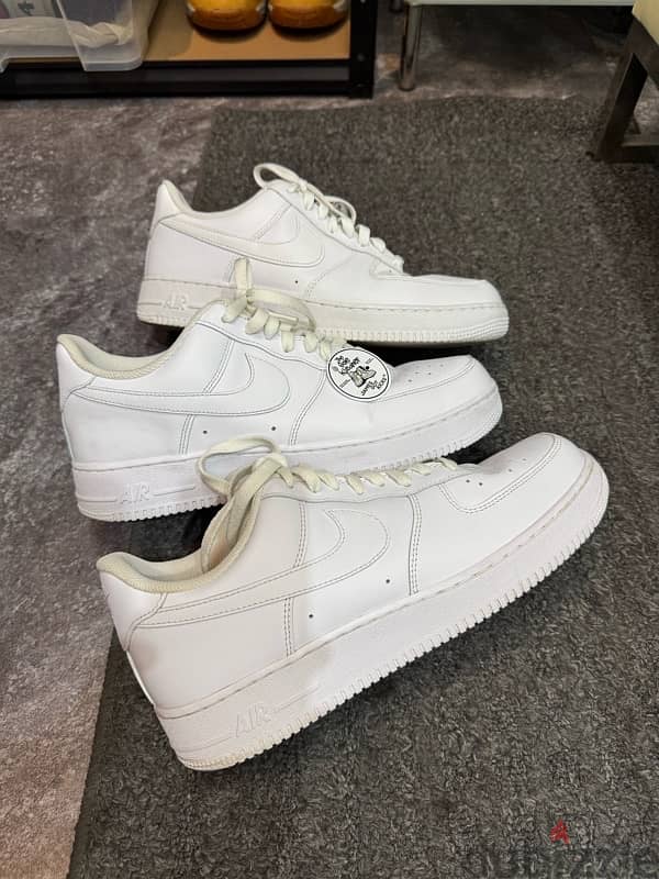 Nike Air Force 1 Triple White 0