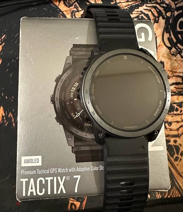 garmin tatix7 amoled watch 0