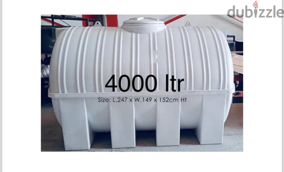 WATER TANK 4000 LTR - 152 BD 0