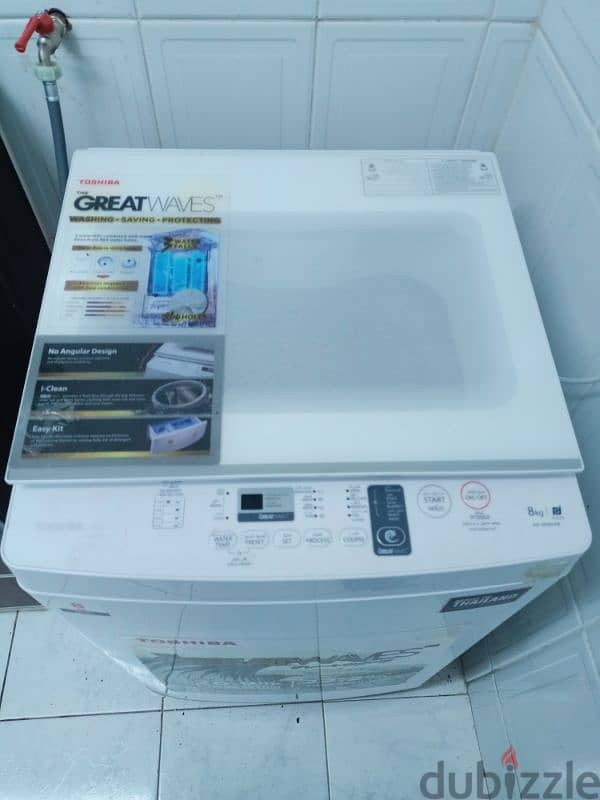 Toshiba 8 KG Waranty upto 2027 irgent sale 1