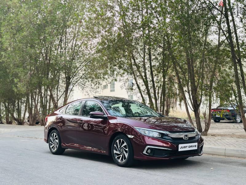 HONDA CIVIC 2019 MODEL FULL OPTION WITH BUTTON START 0