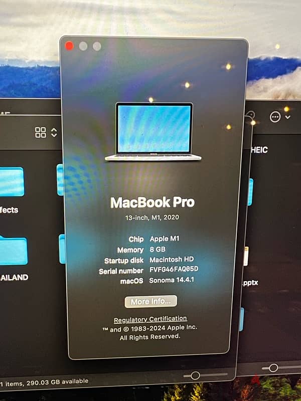 Macbook Pro 2020 M1 0