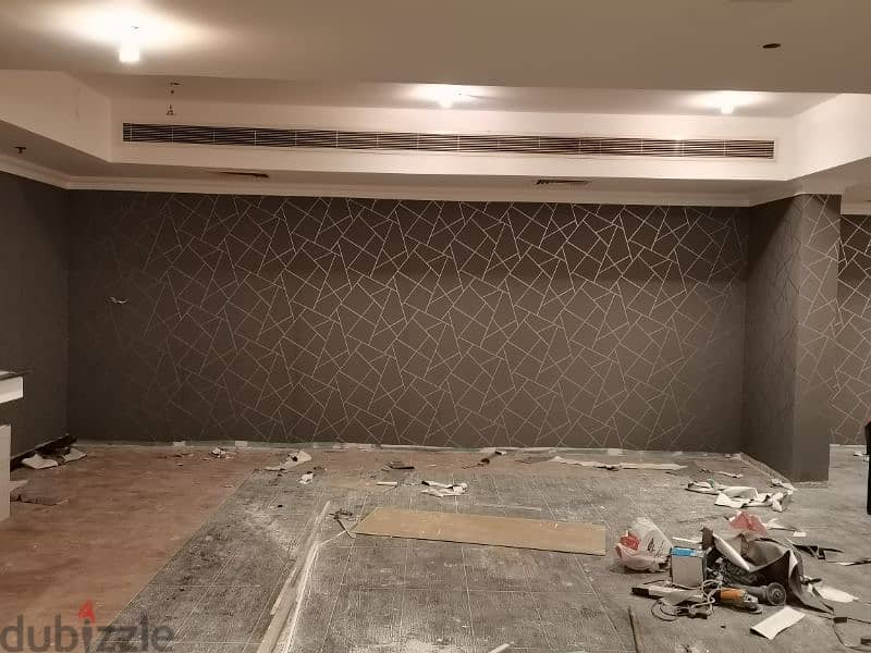 wallpaper fixing per roll 5bd what's app 33344816 4