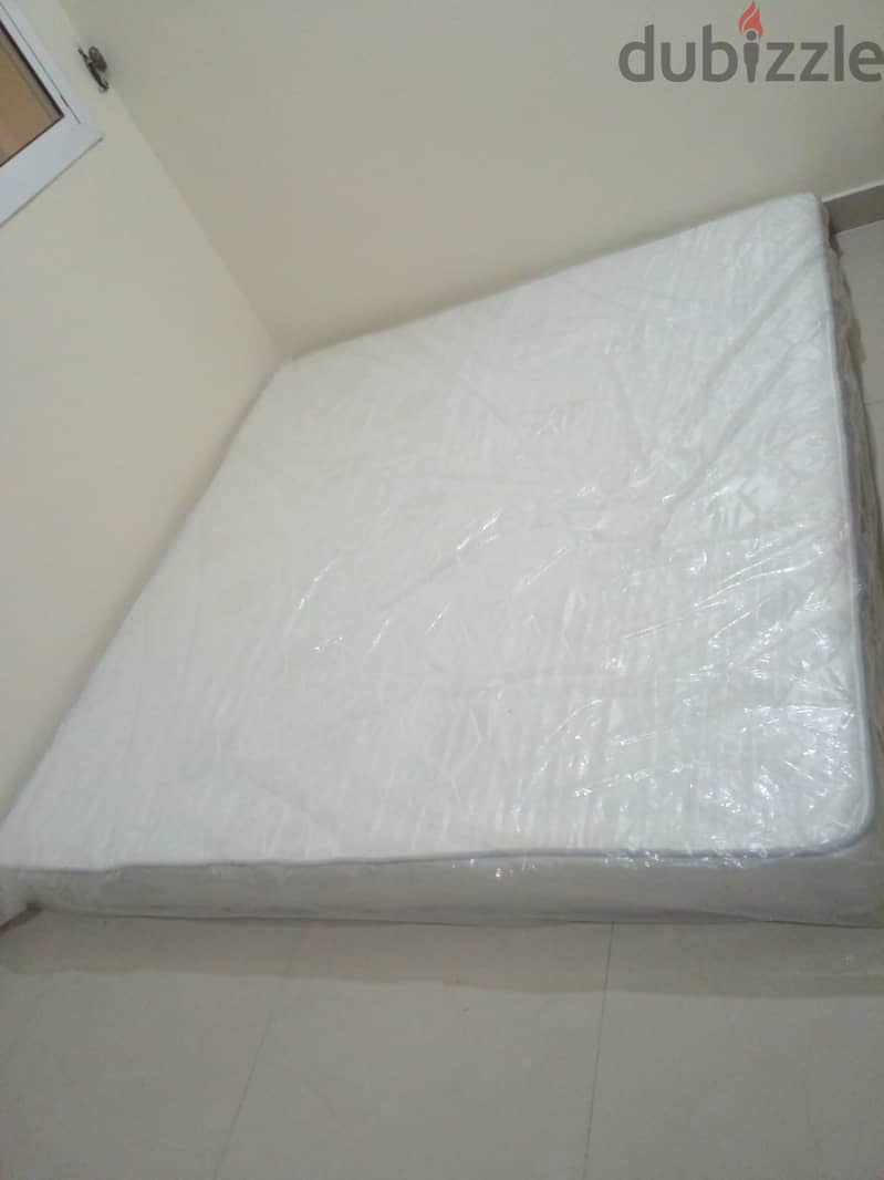 King size New 200*200 bed for sale New condition not opening bed cover 0