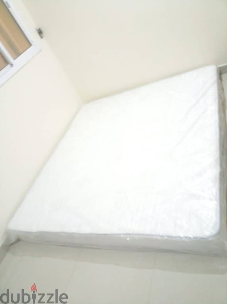 King size New 200*200 bed for sale New condition not opening bed cover 1