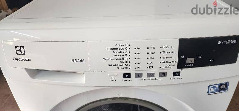 Electrolux Front Load Washer 8 kg 1