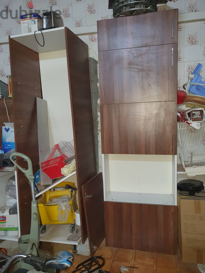 للبيع مطبح خشب  فقط 40 دينارUsed wooden kitchen for sale 0