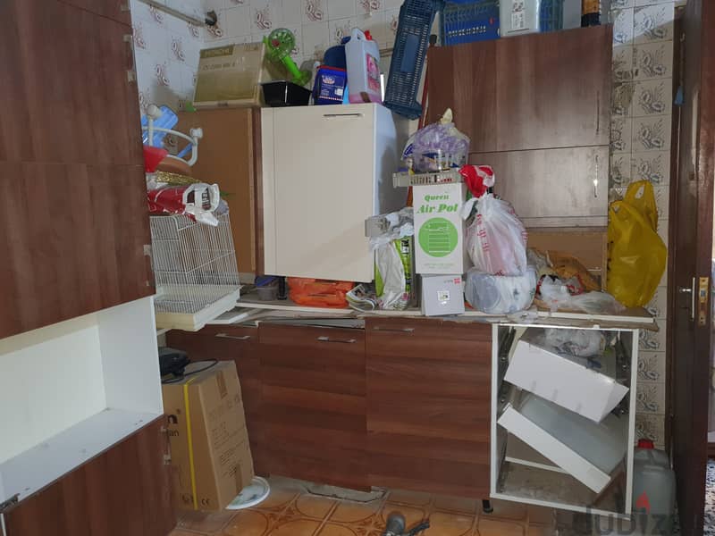 للبيع مطبح خشب  فقط 40 دينارUsed wooden kitchen for sale 1