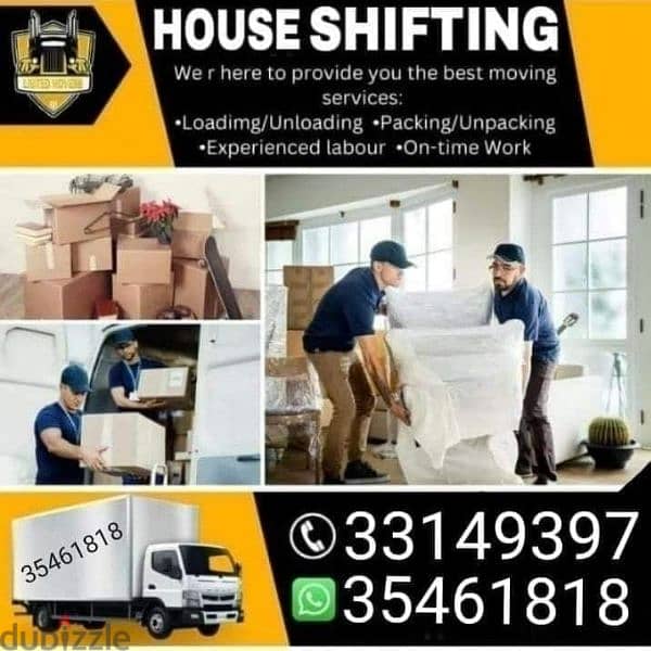 house shifting all Bahrain 0