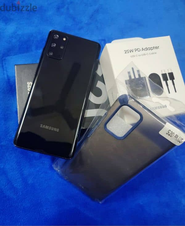 Samsung S20 + plus 5g 12+8gb RAM  512gb Rome no box charge cover have 2