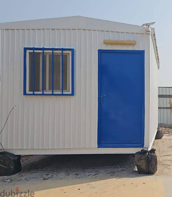 5x3 m portable cabin (toilet and kitchen in) 2