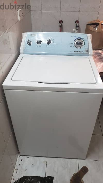 whirpool washing machine little used