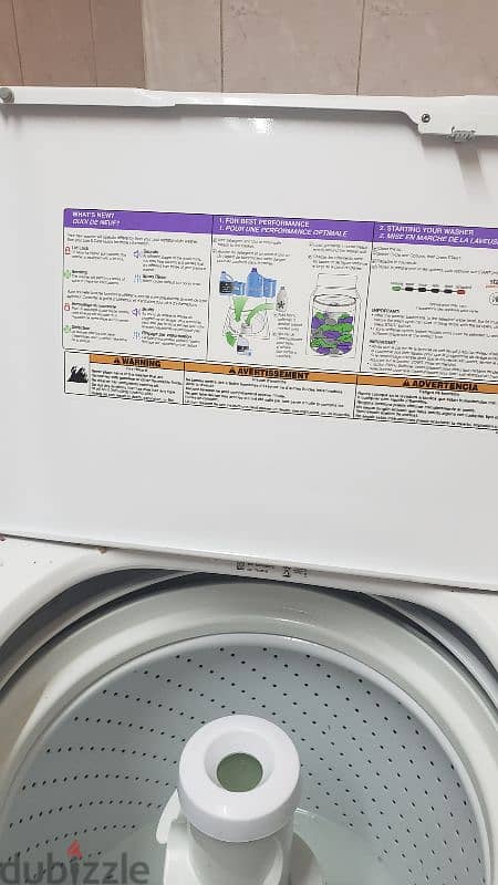 whirpool washing machine little used 3