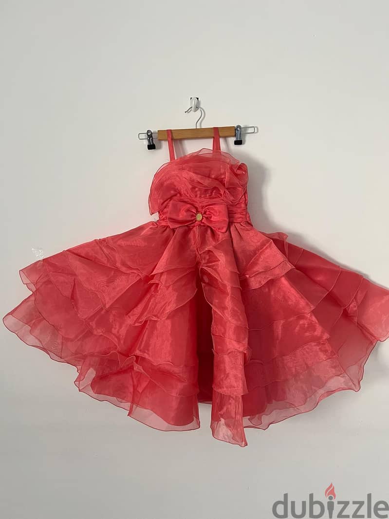 Pre Loved Party Wear/designer Dresses For Girls Age 5 - 9 Years 2