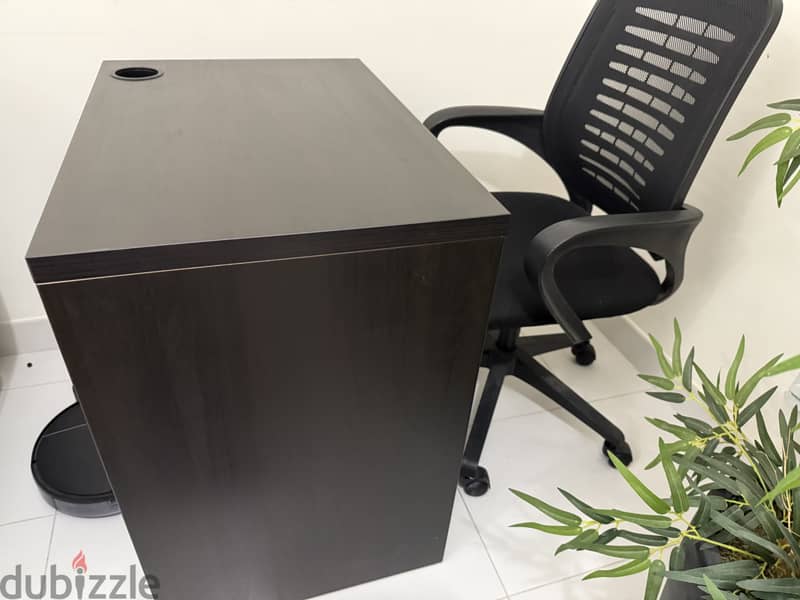 Ikea Desk Table with drawer & office chair "New Condition 3