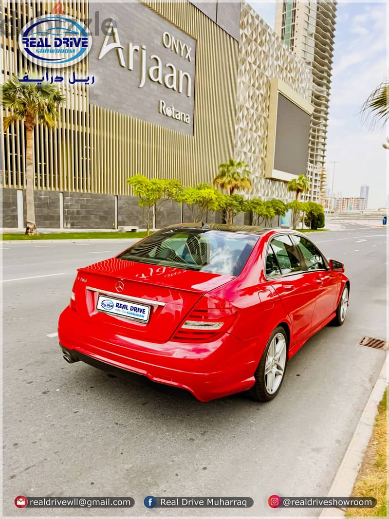 MERCEDES-BENZ C 200 : 2013 : 2.0L V4 -Red FOR SALE 8