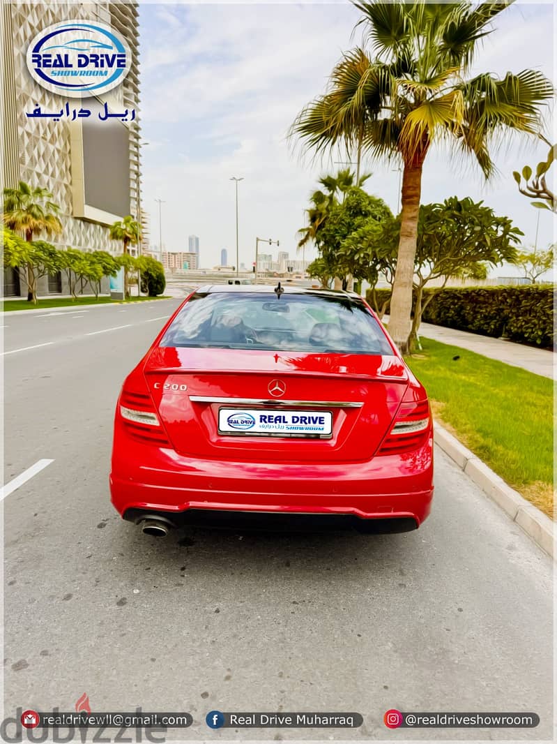 MERCEDES-BENZ C 200 : 2013 : 2.0L V4 -Red FOR SALE 11