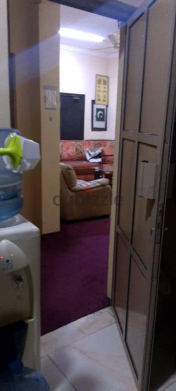 Avalable rooms for rent (with EWA) only pakistani  in west riffa 3