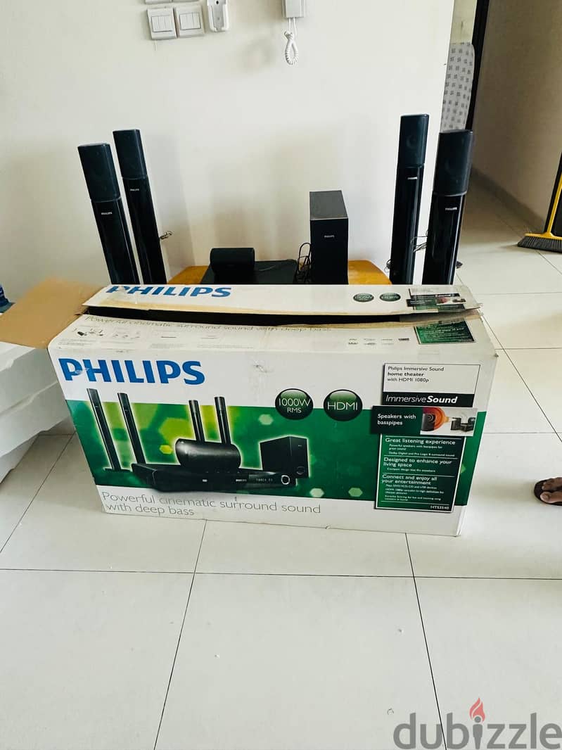 Philips home theater sound system 0