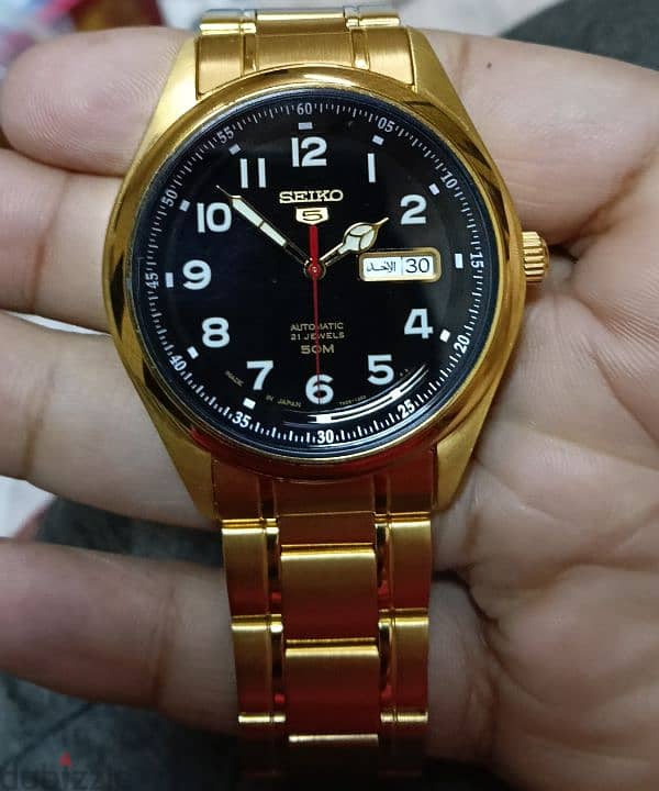 original Seiko 5 automatic 21 jewels 50m without box new Japan 1