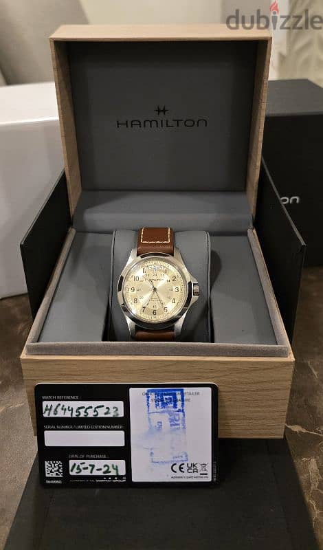 Hamilton khaki automatic same new 1