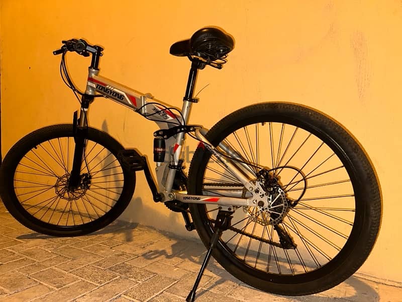 For sale foldable bike 26 size everything is working full condition 1