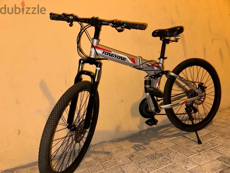 For sale foldable bike 26 size everything is working full condition 2