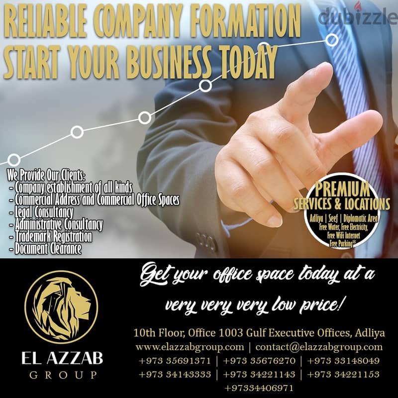 Form your company for the lowest price BD49 only 0