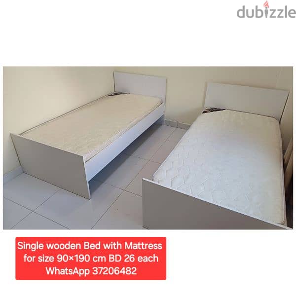 2 door wardrobe and other items for sale with Delivery 1